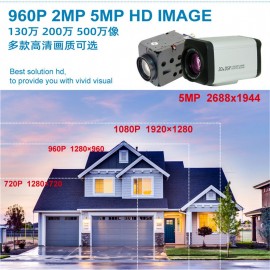 960P 4-in-1 30x optical zoom integrated movement AHD digital surveillance hd camera TVI CVI A model