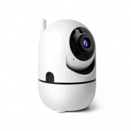 1080P automatic tracking wireless network camera mobile phone remote monitoring WIFI smart camera white