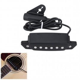 Magnetic Sound Hole EQ Equalizer Preamp Pickup for 39" to 42" Acoustic Folk Guitar