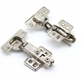 Left steel high grade hydraulic shallow cup hinge damping mute cabinet door hinge open end good adjustment pipe hinge 661 middle bend