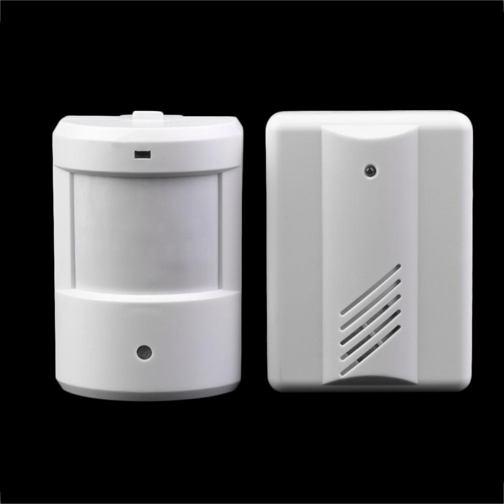 Driveway Patrol Garage Infrared Wireless Doorbell Alarm System Motion Sensor