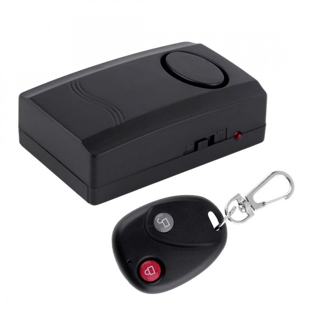Motorcycle 120db Anti-Theft Security Alarm Safe System Vibration Detector