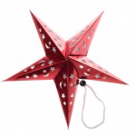 Christmas Five-pointed Star Lampshade 30cm