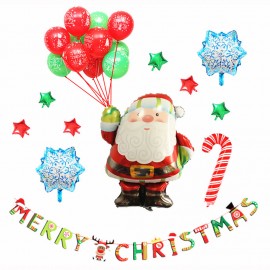 Christmas Balloon Santa Claus Foil Balloon Set