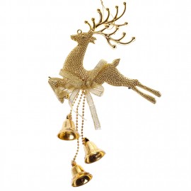 Christmas Gift Golden Deer Pendant