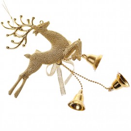 Christmas Gift Golden Deer Pendant